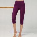 Logo personnalisé Nouveau style Sports Gym Pantalon Cropped Women Yoga Running Fitness Pantal